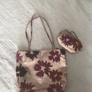 Carlos Falchi Tote with wristlet